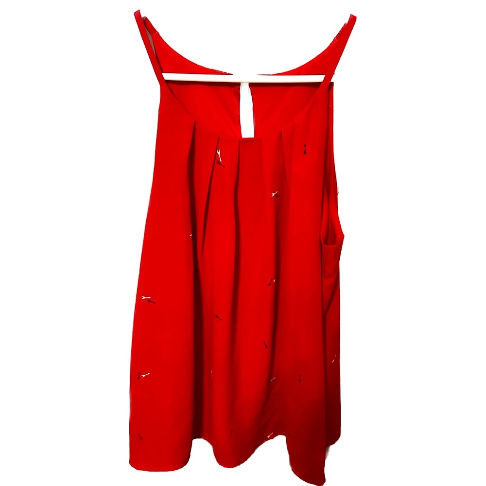 Blouse small, red. DNA Couture